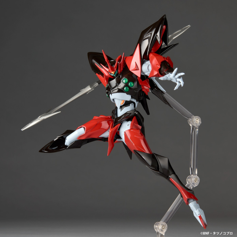 Kaiyodo Revoltech Amazing Yamaguchi Tekkaman Blade Tekkaman Evil Action Figure