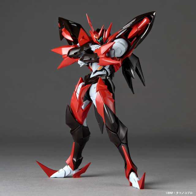 Kaiyodo Revoltech Amazing Yamaguchi Tekkaman Blade Tekkaman Evil Action Figure