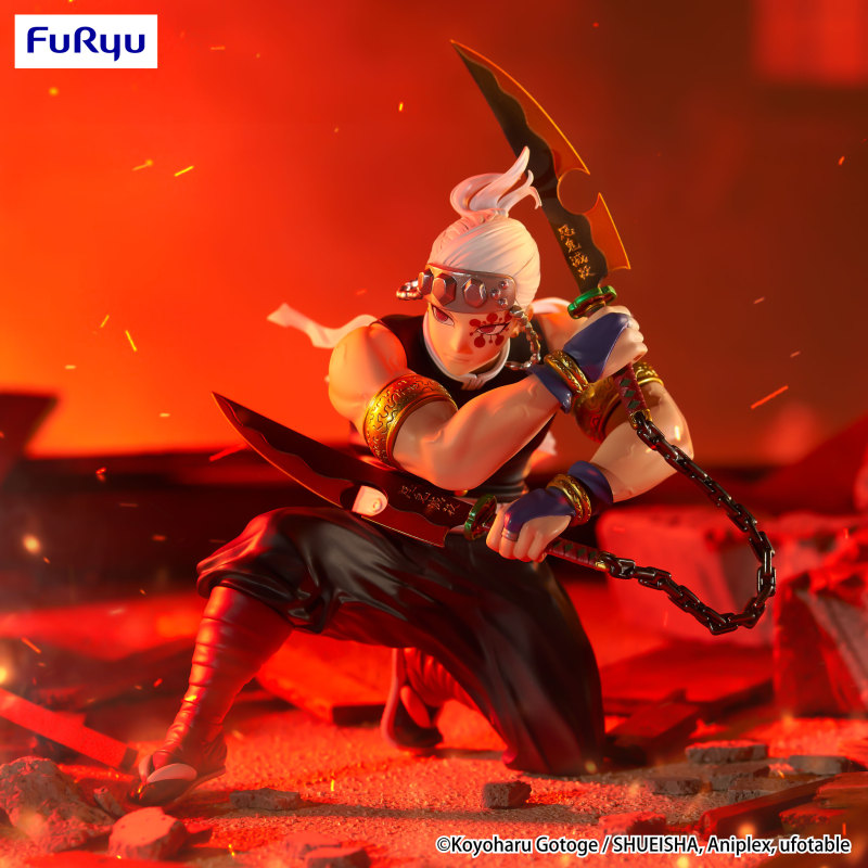 FURYU Demon Slayer Kimetsu no Yaiba Noodle Stopper Figure Uzui Tengen