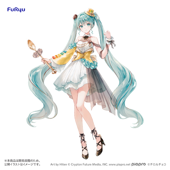 FURYU Hatsune Miku TIROL CHOCO Collaboration Figure