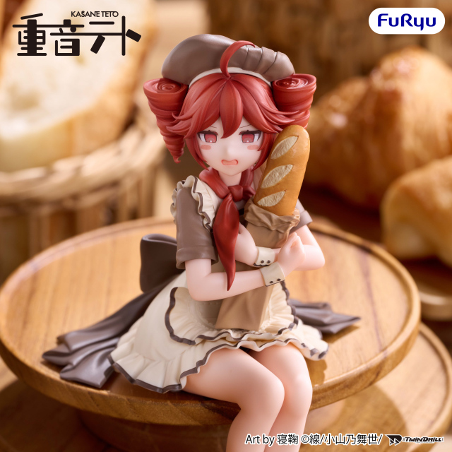 FURYU KASANE TETO Noodle Stopper Figure KASANE TETO Baguette ver