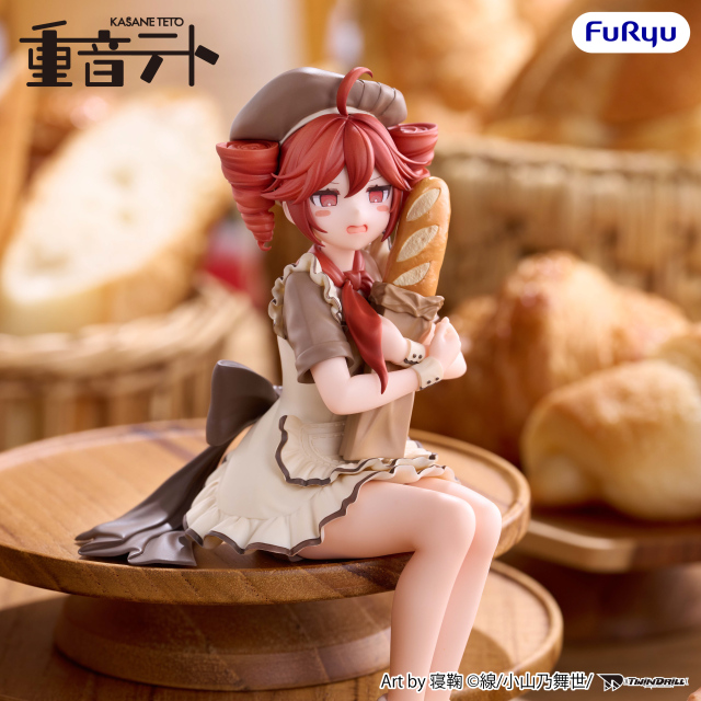 FURYU KASANE TETO Noodle Stopper Figure KASANE TETO Baguette ver