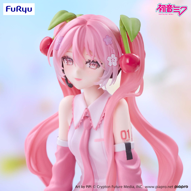 FURYU Hatsune Miku Noodle Stopper Figure Sakura Miku 2026 Smile ver