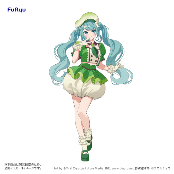 FURYU Hatsune Miku TIROL CHOCO Collaboration Figure