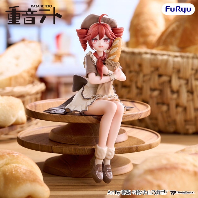 FURYU KASANE TETO Noodle Stopper Figure KASANE TETO Baguette ver