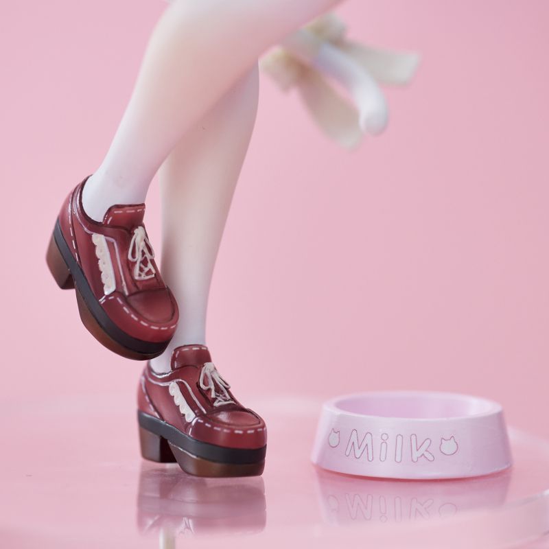 Union Creative UC Super Sonico White cat ver Scale Figure (Reissue)