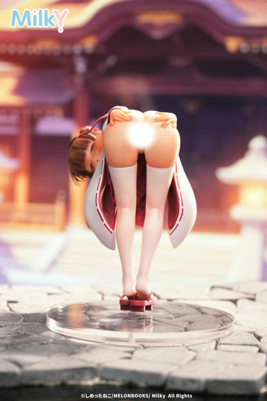 MilkY Tanned Shrine Maiden Rin 1/6 Scale Figure (Bonus)