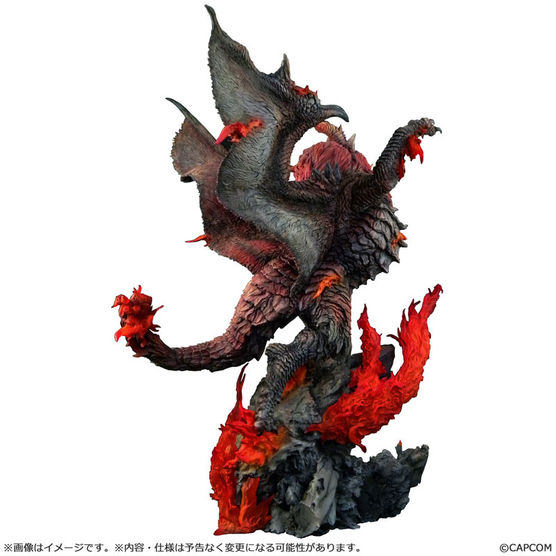 Capcom Monster Hunter Capcom Figure Builder Creator s Model Flame King Dragon Teostra Reproduction Edition