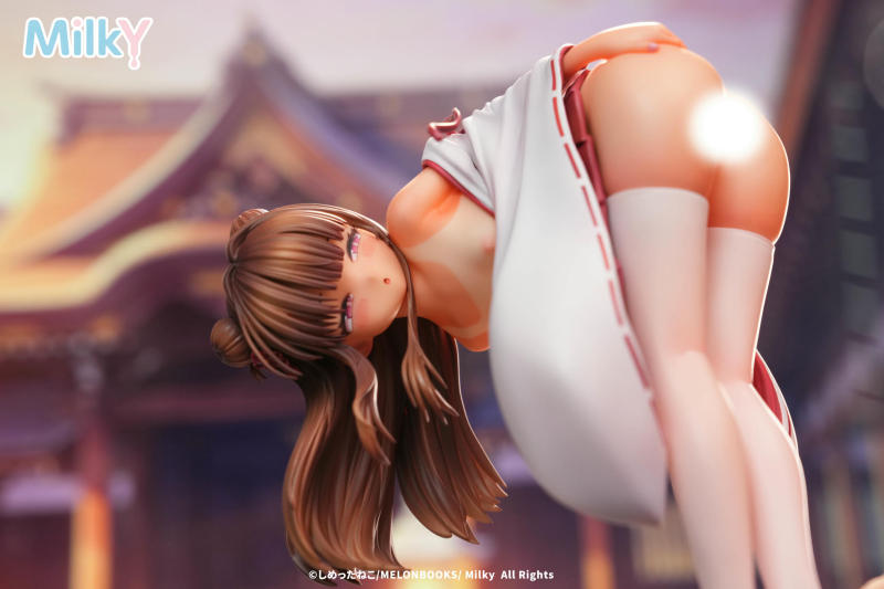 MilkY Tanned Shrine Maiden Rin 1/6 Scale Figure (Bonus)