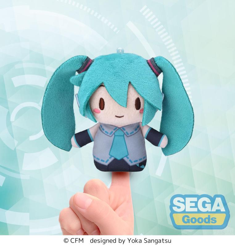 SEGA fuwa petit Hatsune Miku Finger Mascot