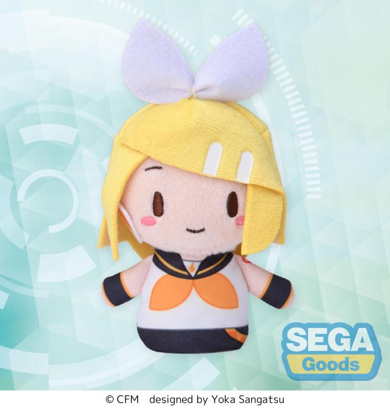 SEGA fuwa petit Kagamine Rin Finger Mascot