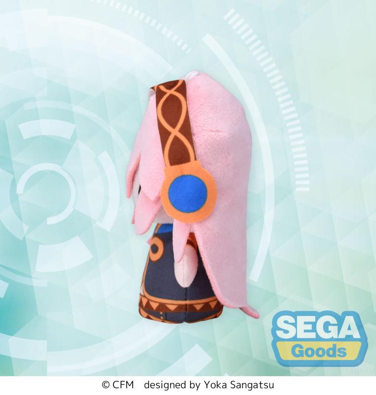 SEGA fuwa petit Megurine Luka Finger Mascot