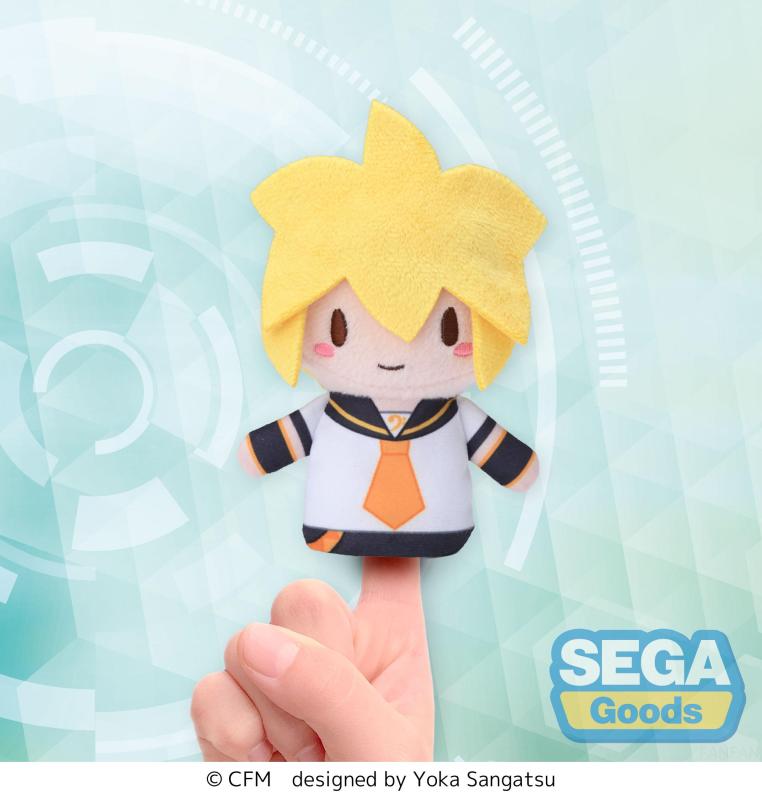 SEGA fuwa petit Kagamine Len Finger Mascot