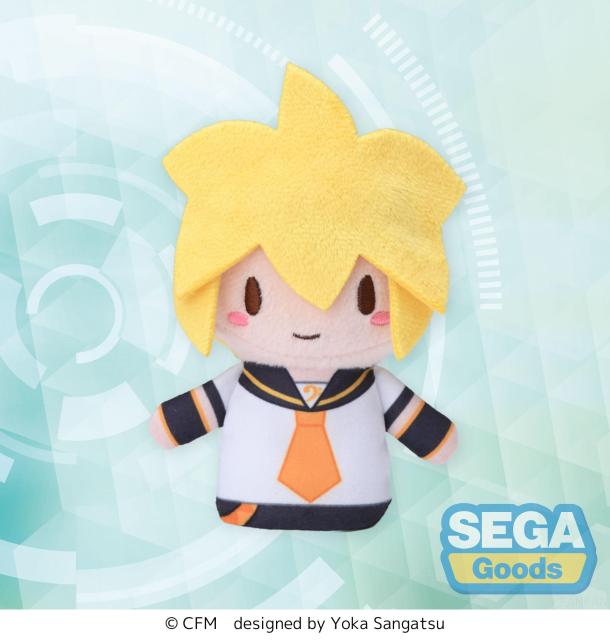 SEGA fuwa petit Kagamine Len Finger Mascot