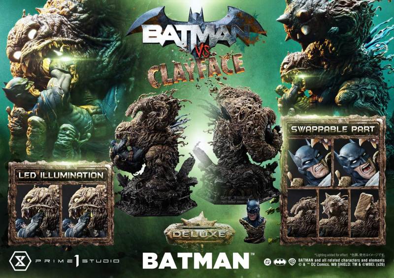 Prime 1 Studio Ultimate Premium Masterline Batman Comics BATMAN VS CLAYFACE UPMDC-16 UPMDC-16DX UPMDC-16DXS