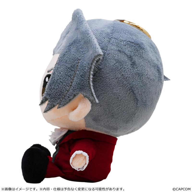 Capcom Chibi Cap Carabiner Plush Ace Attorney