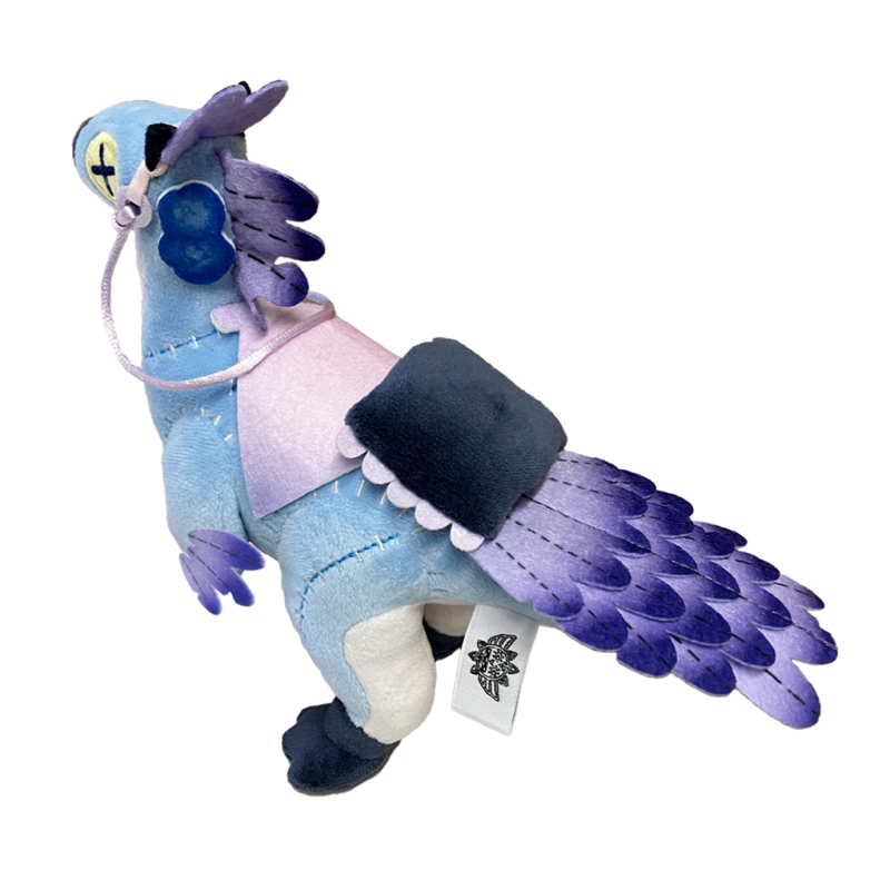 Capcom Monster Hunter Wilds Plush Seikret Living Doll Caparison
