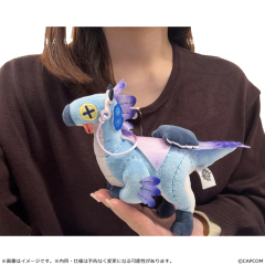 Capcom Monster Hunter Wilds Plush Seikret Living Doll Caparison