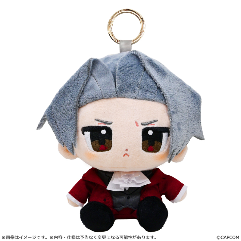 Capcom Chibi Cap Carabiner Plush Ace Attorney