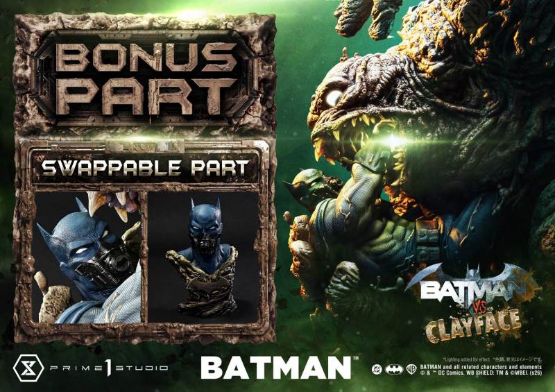 Prime 1 Studio Ultimate Premium Masterline Batman Comics BATMAN VS CLAYFACE UPMDC-16 UPMDC-16DX UPMDC-16DXS