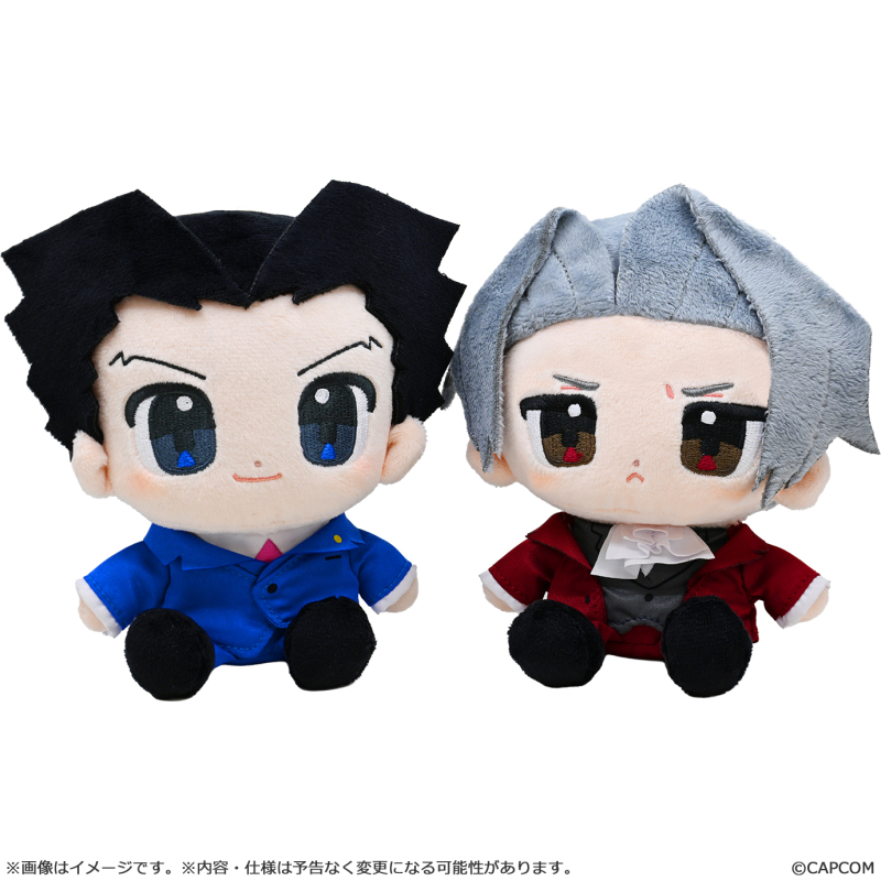 Capcom Chibi Cap Carabiner Plush Ace Attorney