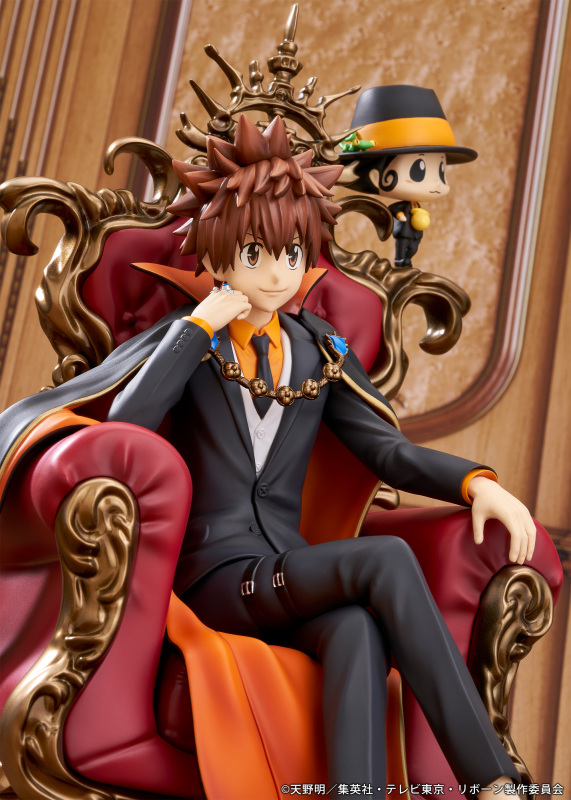 PROOF TV Anime Reborn Tsunayoshi Sawada and Reborn Scale Figure
