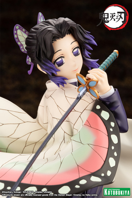 Kotobukiya ARTFX J Demon Slayer Kimetsu no Yaiba Shinobu Kocho 1/8 Scale Figure (Reissue)