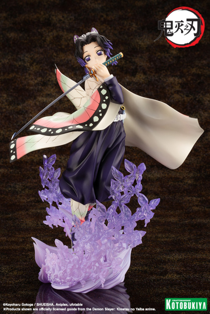 Kotobukiya ARTFX J Demon Slayer Kimetsu no Yaiba Shinobu Kocho 1/8 Scale Figure (Reissue)