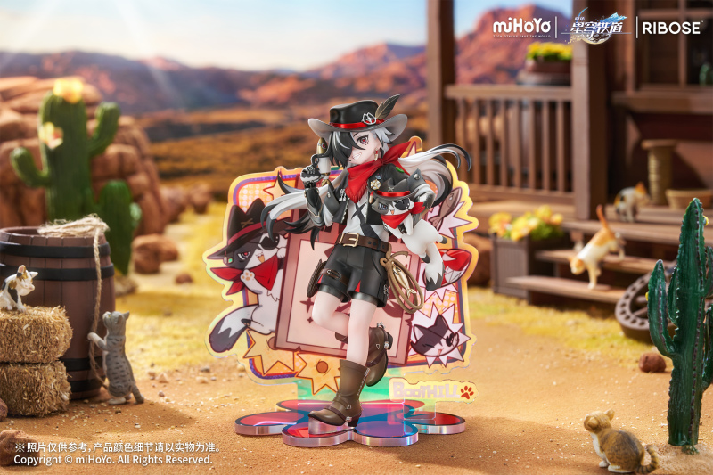 RIBOSE RISE UP plus Series Honkai Star Rail Little Cat Series Boothill Figure (Bonus)