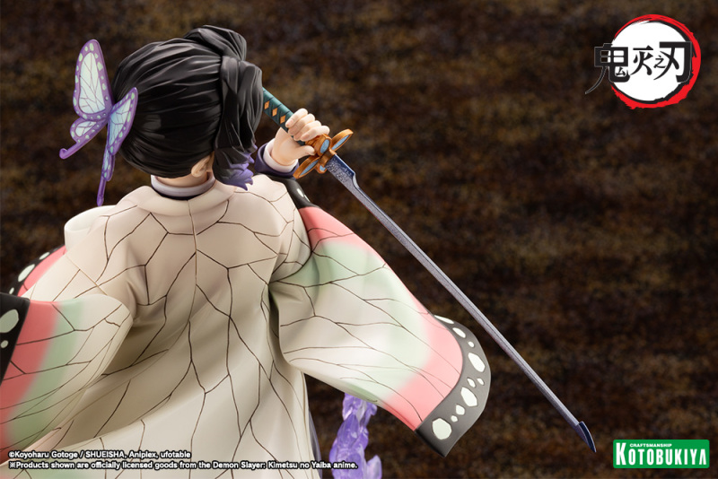 Kotobukiya ARTFX J Demon Slayer Kimetsu no Yaiba Shinobu Kocho 1/8 Scale Figure (Reissue)
