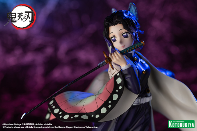 Kotobukiya ARTFX J Demon Slayer Kimetsu no Yaiba Shinobu Kocho 1/8 Scale Figure (Reissue)
