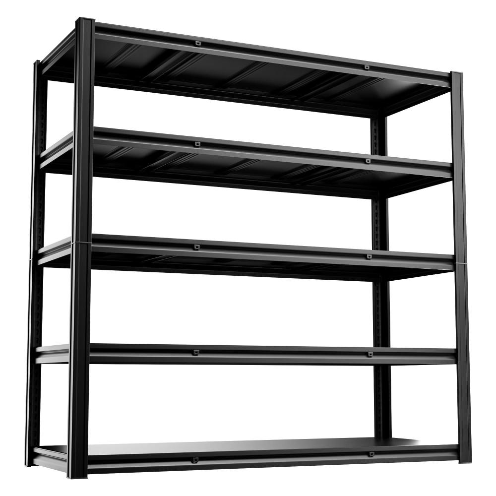 55"W 5-Tier Garage Storage Shelves Adjustable Heavy Duty Rack 3000LBS 55"W x 24"D x 78"H