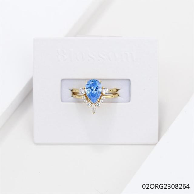 خاتم نسائي مرصع بالزركونيا الفضية