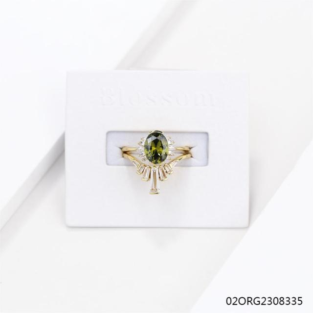 خاتم نسائي مرصع بالزركونيا الفضية