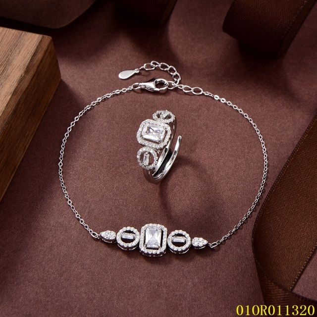 مجموعة خاتم سوار الموضة بالجملة