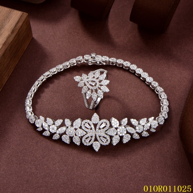 مجموعة خاتم سوار الموضة بالجملة