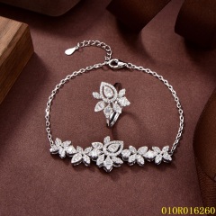 مجموعة خاتم سوار الموضة بالجملة