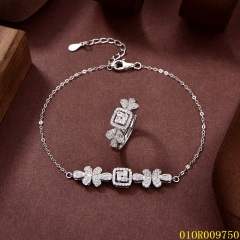 مجموعة خاتم سوار الموضة بالجملة