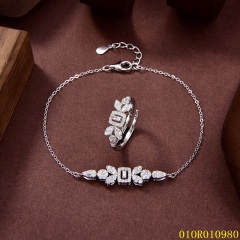 مجموعة خاتم سوار الموضة بالجملة