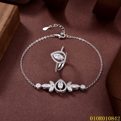 مجموعة خاتم سوار الموضة بالجملة