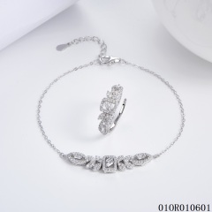 مجموعة خاتم سوار الموضة بالجملة