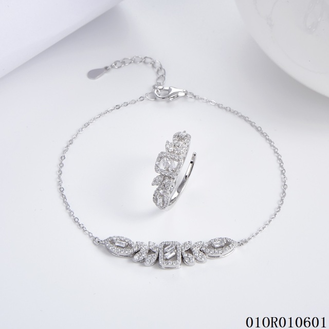 مجموعة خاتم سوار الموضة بالجملة