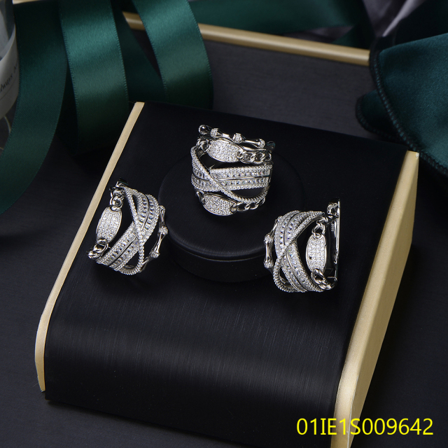 طقم خواتم فضة عيار 925 بالجملة