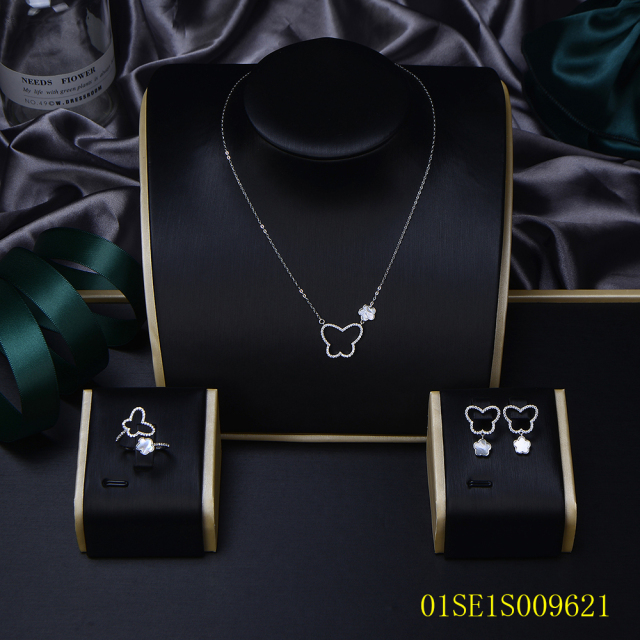 925 Silver Thin Chain Jewelry Set