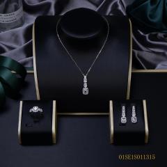 925 Silver Thin Chain Jewelry Set