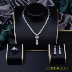 925 Silver Thin Chain Jewelry Set