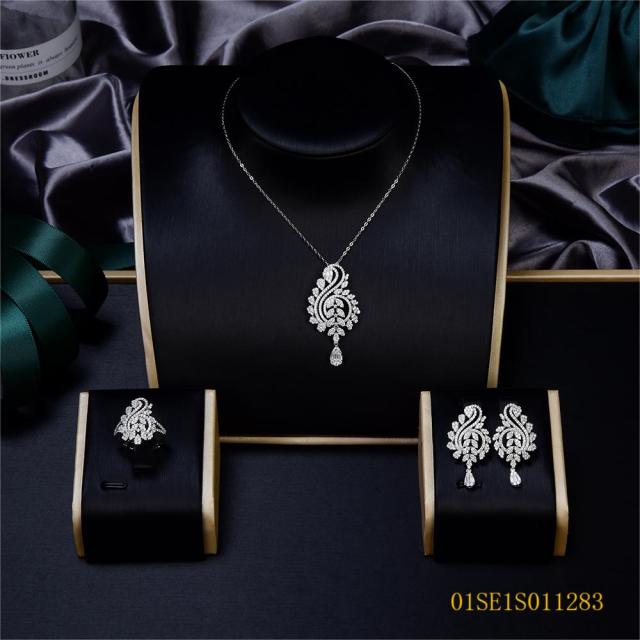 925 Silver Thin Chain Jewelry Set