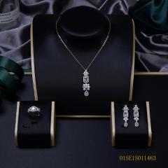 925 Silver Thin Chain Jewelry Set