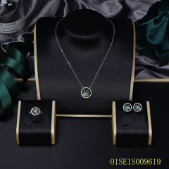 925 Silver Thin Chain Jewelry Set