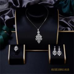 925 Silver Thin Chain Jewelry Set